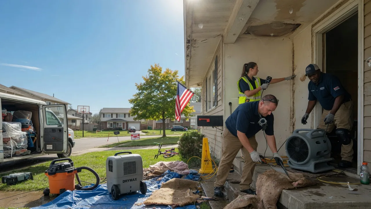 Water Damage Restoration in Versailles, OH near me